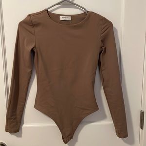 Aritzia Contour Crew Long-sleeve Bodysuit